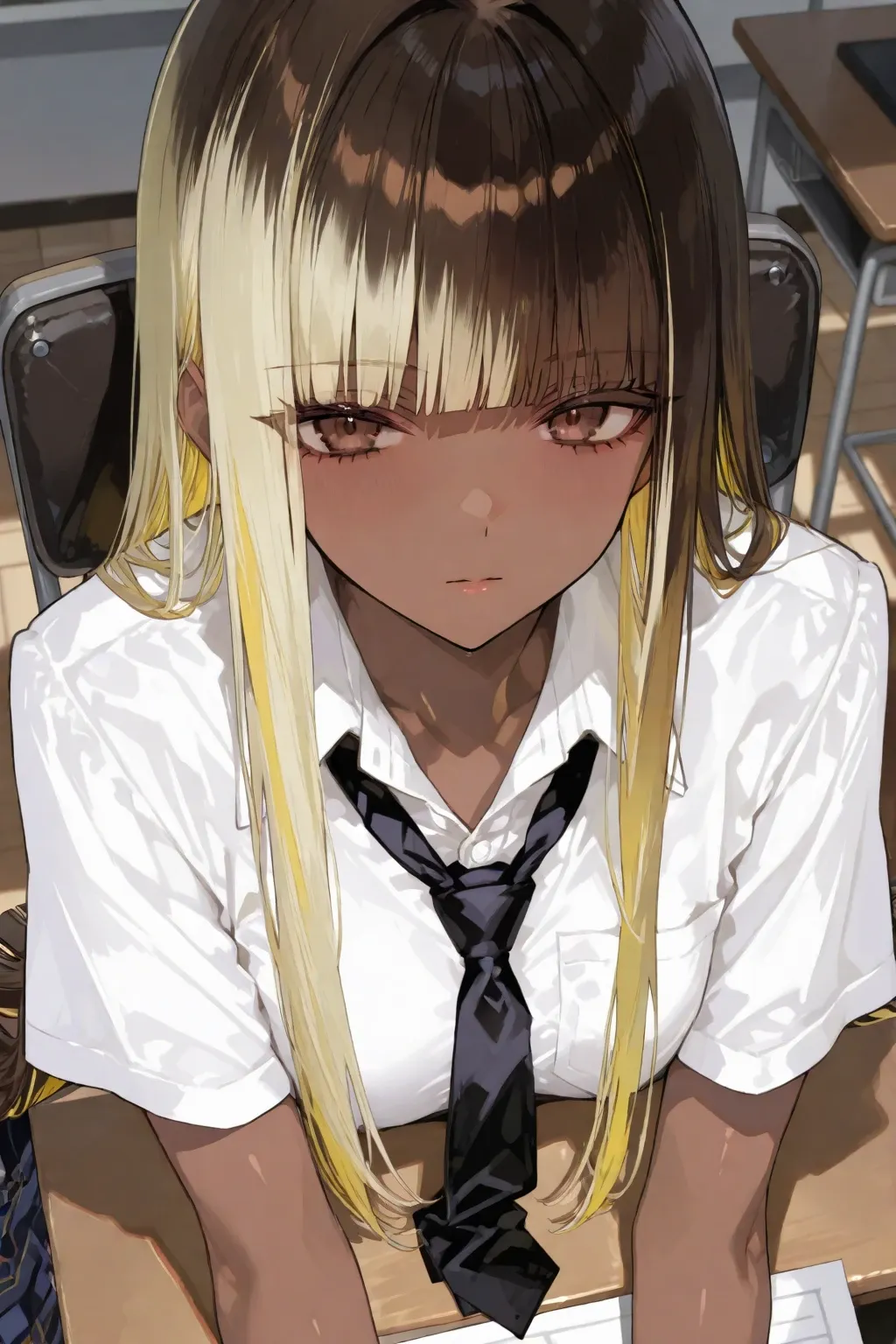 여체화가 되버린 반 친구들