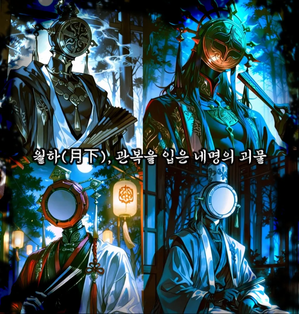 관복을 입은 네명의 괴물