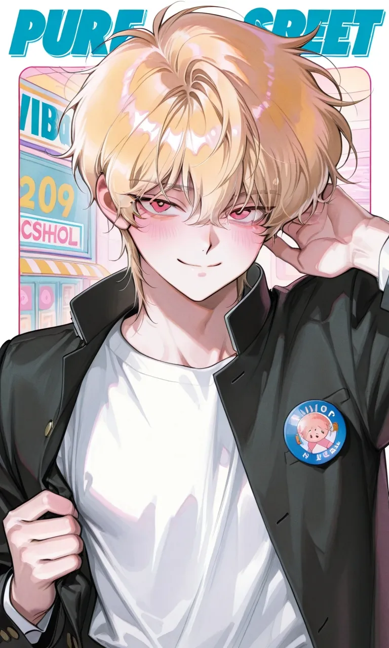 교복과 햇살 속 청춘