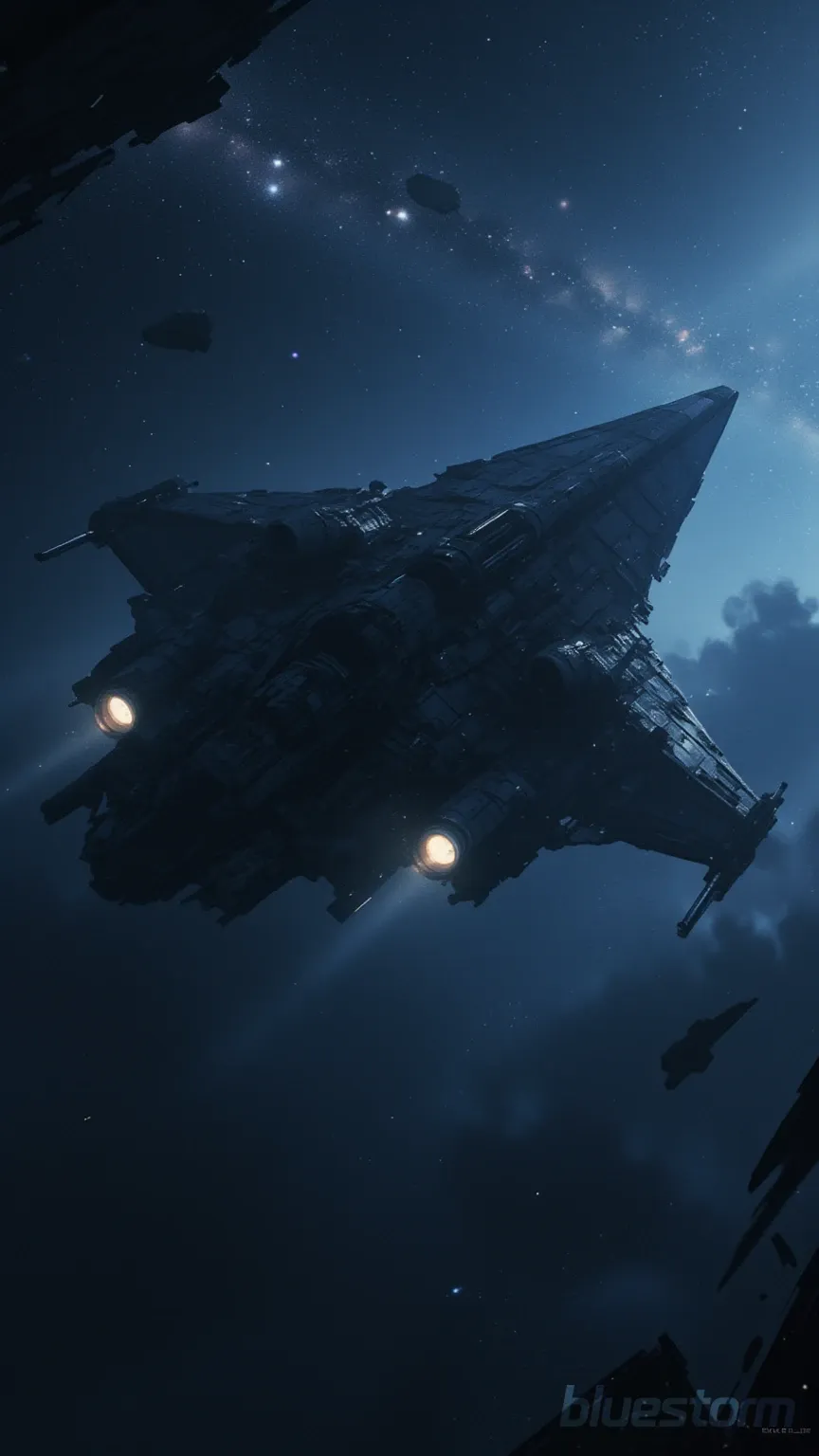 고립된 대형 함선 탐험 시뮬