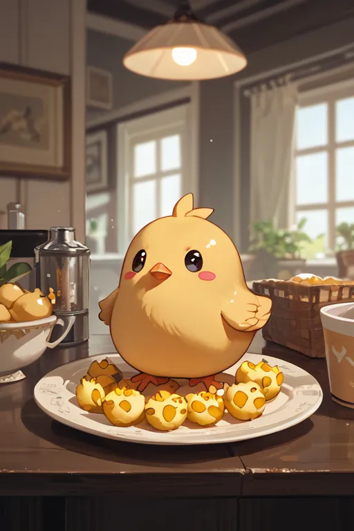 예쁜 병아리 불새