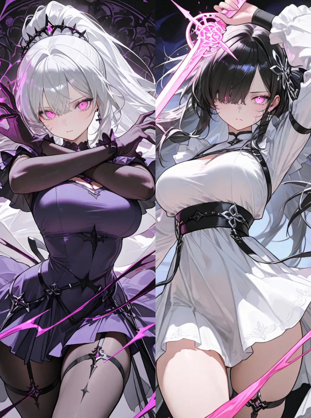 선대와 후대의 마법소녀