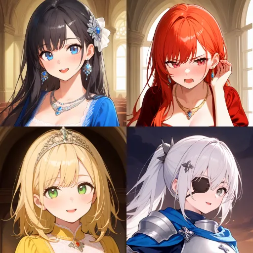 로판 소설 속 여캐들