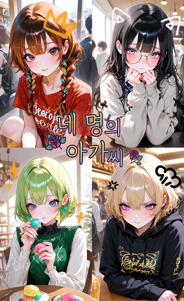 네 명의 아가씨