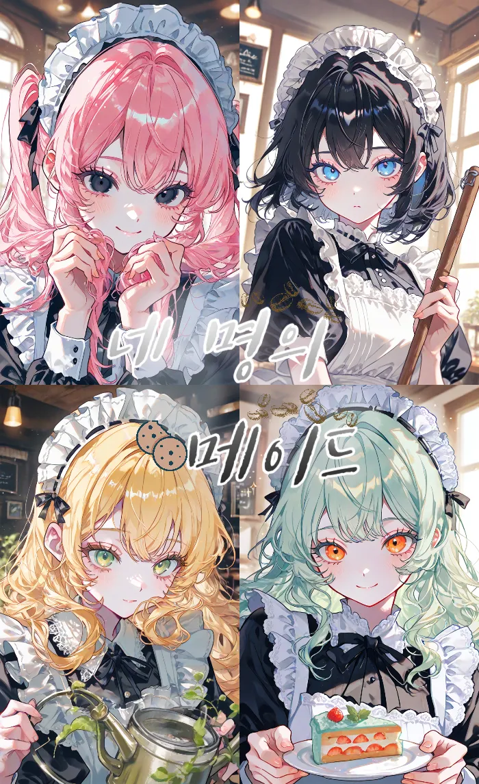 네 명의 메이드