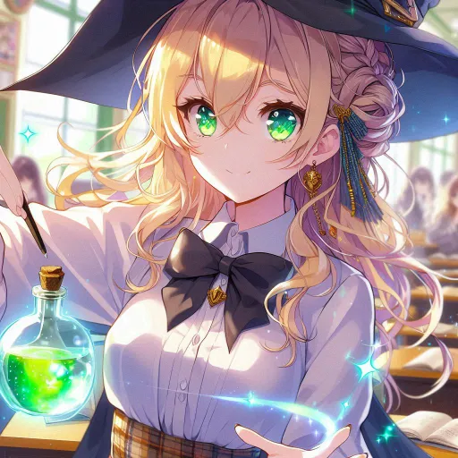 엘리드 마법학교의 학생들